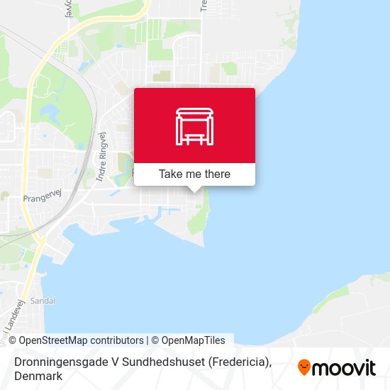 Dronningensgade V Sundhedshuset (Fredericia) map