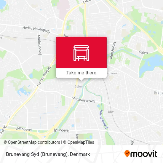 Brunevang Syd map