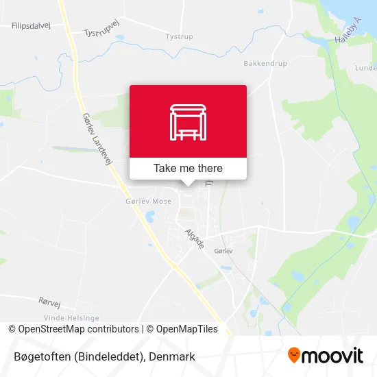 Bøgetoften (Bindeleddet) map