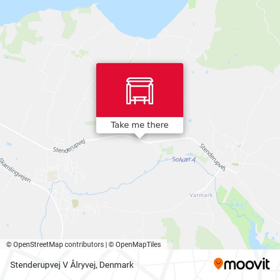 Stenderupvej V Ålryvej map