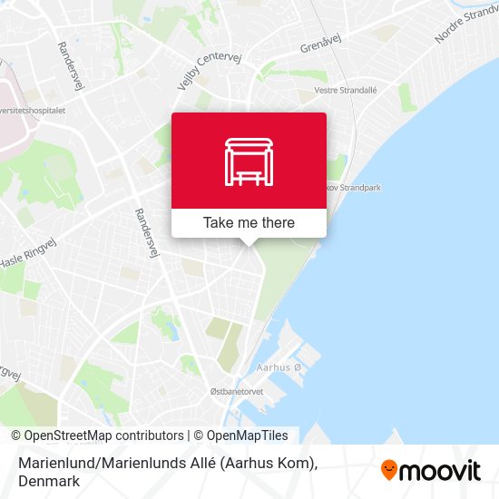 Marienlund / Marienlunds Allé (Aarhus Kom) map