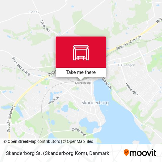 Skanderborg St. (Skanderborg Kom) map