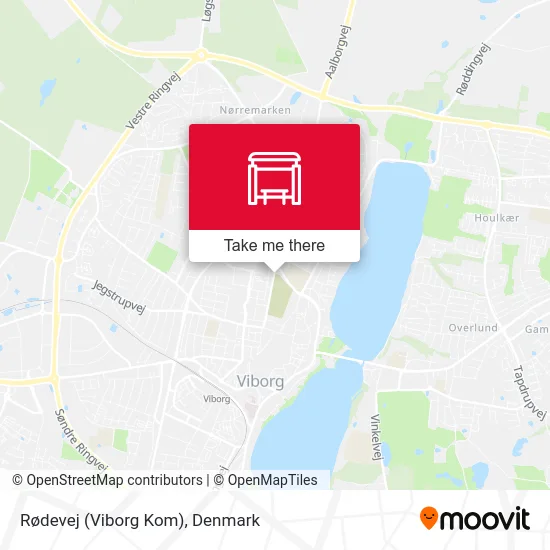 Rødevej (Viborg Kom) map