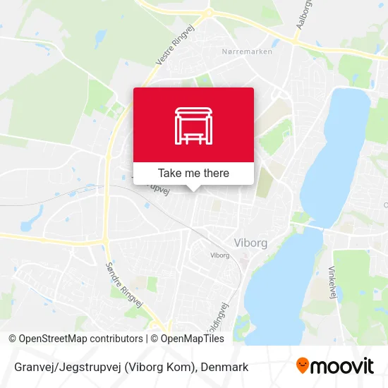 Granvej / Jegstrupvej (Viborg Kom) map
