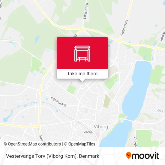 Vestervangs Torv (Viborg Kom) map