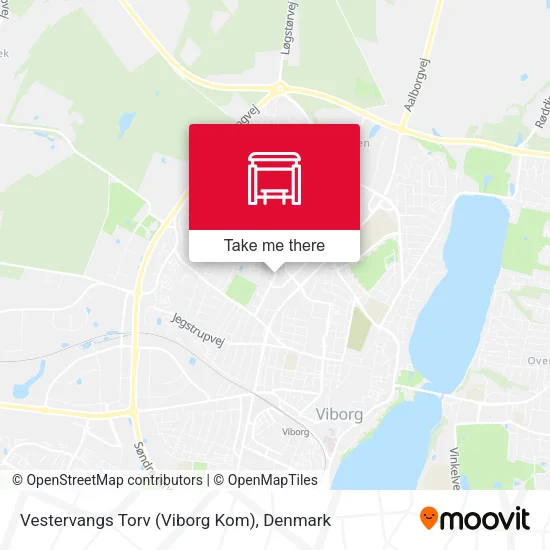 Vestervangs Torv (Viborg Kom) map