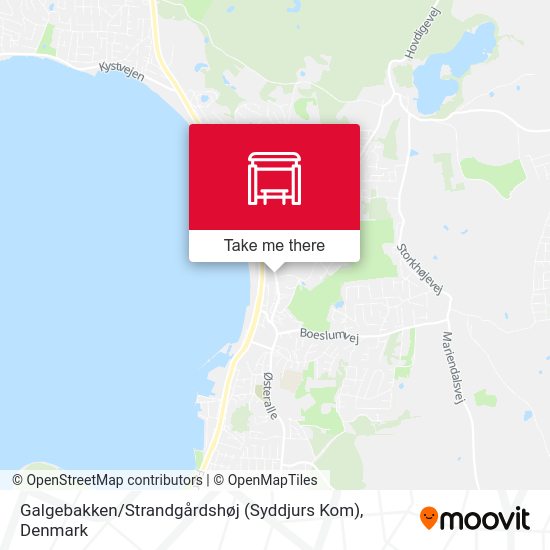 Galgebakken / Strandgårdshøj (Syddjurs Kom) map