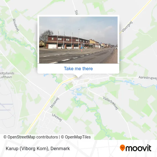 Karup (Viborg Kom) map