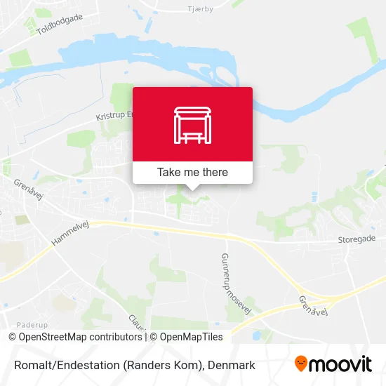 Romalt / Endestation (Randers Kom) map
