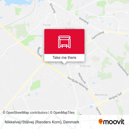 Nikkelvej / Stålvej (Randers Kom) map