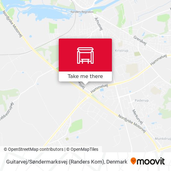 Guitarvej / Søndermarksvej (Randers Kom) map