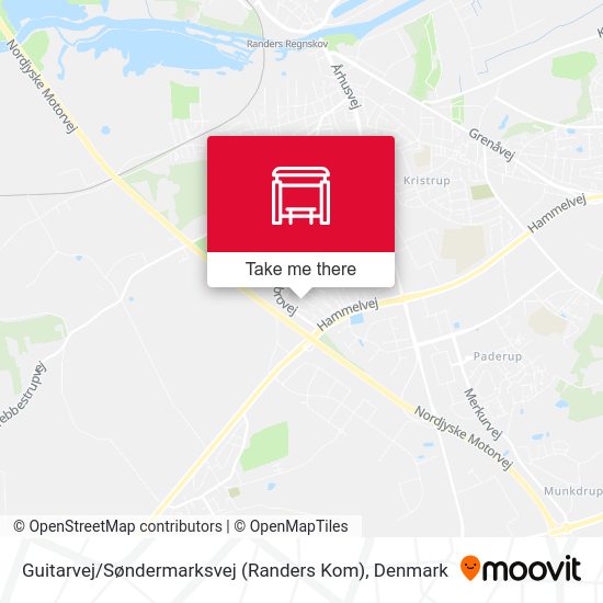 Guitarvej / Søndermarksvej (Randers Kom) map