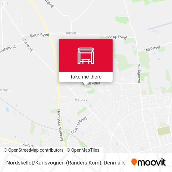 Nordskellet / Karlsvognen (Randers Kom) map