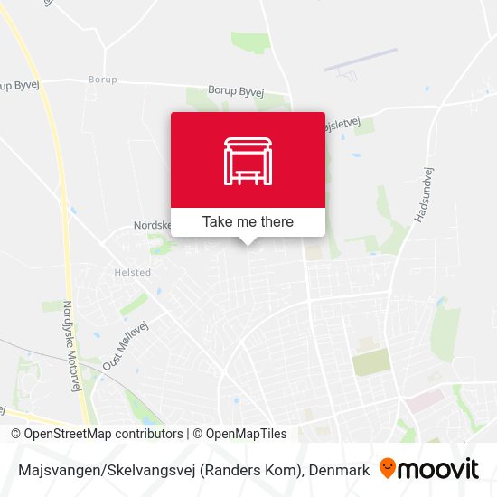 Majsvangen / Skelvangsvej (Randers Kom) map