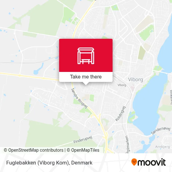 Fuglebakken (Viborg Kom) map