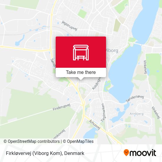 Firkløvervej (Viborg Kom) map