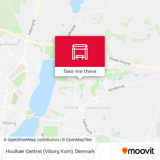 Houlkær Centret (Viborg Kom) map