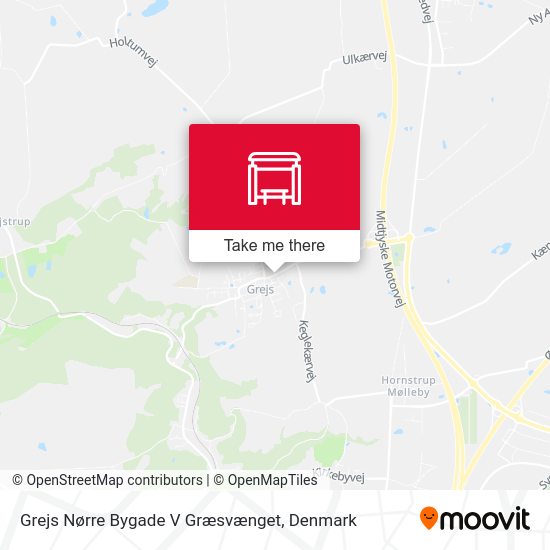 Grejs Nørre Bygade V Græsvænget map