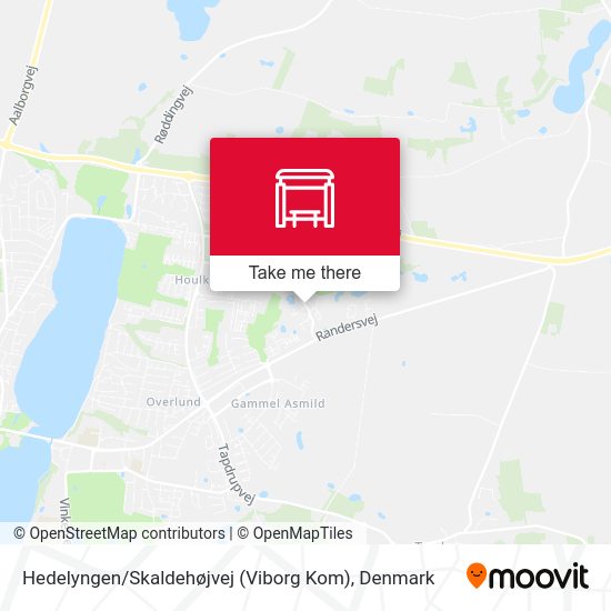 Hedelyngen / Skaldehøjvej (Viborg Kom) map