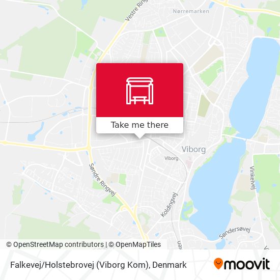 Falkevej / Holstebrovej (Viborg Kom) map