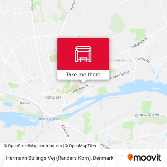 Hermann Stillings Vej (Randers Kom) map