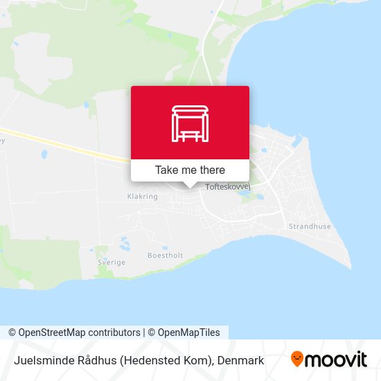 Juelsminde Rådhus (Hedensted Kom) map