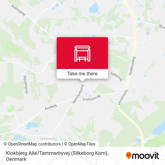 Klokbjerg Allé / Tømmerbyvej (Silkeborg Kom) map
