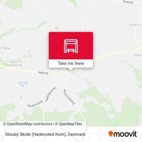 Stouby Skole (Hedensted Kom) map