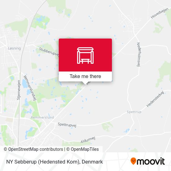 NY Sebberup (Hedensted Kom) map