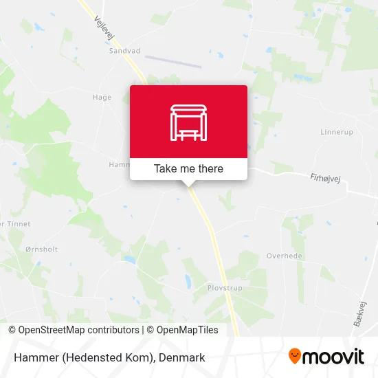 Hammer (Hedensted Kom) map