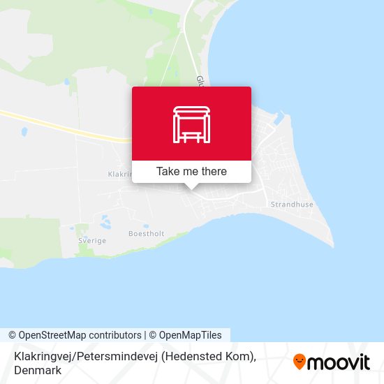 Klakringvej / Petersmindevej (Hedensted Kom) map