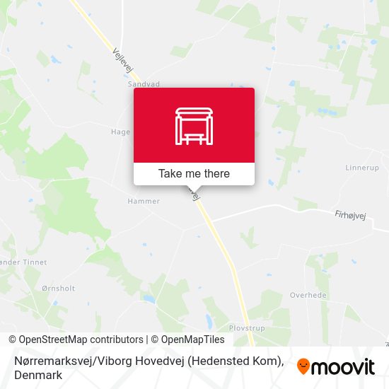 Nørremarksvej / Viborg Hovedvej (Hedensted Kom) map