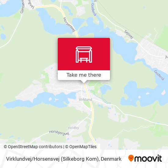 Virklundvej / Horsensvej (Silkeborg Kom) map