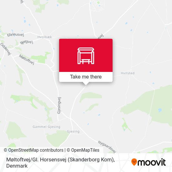 Møltoftvej / Gl. Horsensvej (Skanderborg Kom) map