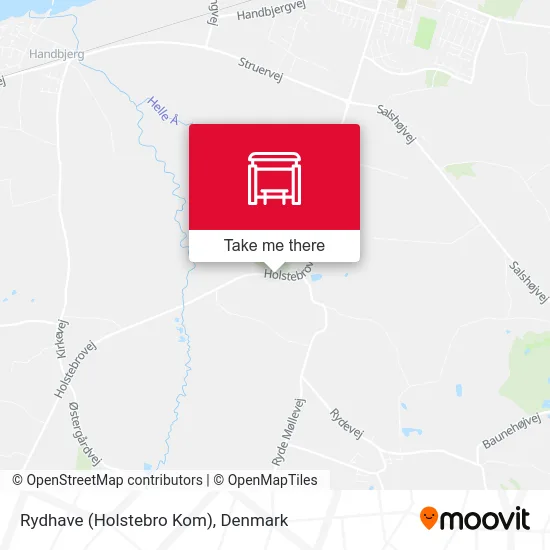 Rydhave (Holstebro Kom) map