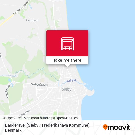Baudersvej (Sæby / Frederikshavn Kommune) map