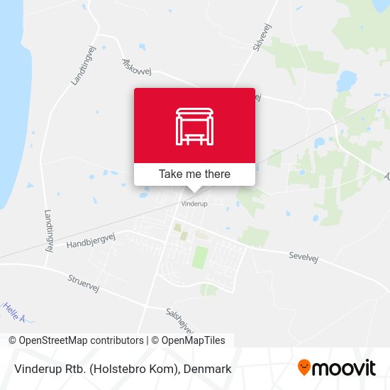 Vinderup Rtb. (Holstebro Kom) map