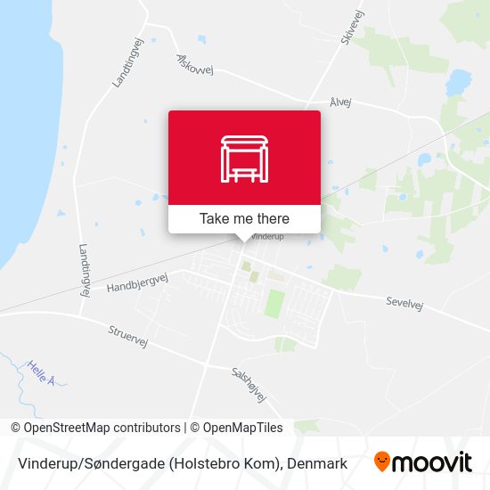 Vinderup / Søndergade (Holstebro Kom) map