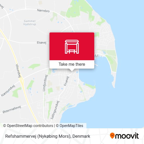Refshammervej (Nykøbing Mors) map