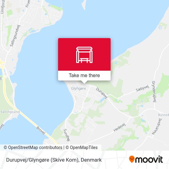 Durupvej/Glyngøre (Skive Kom) map