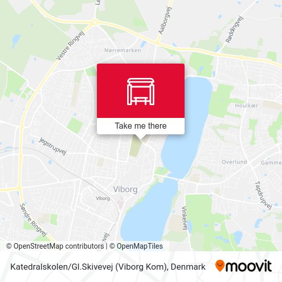 Katedralskolen / Gl.Skivevej (Viborg Kom) map