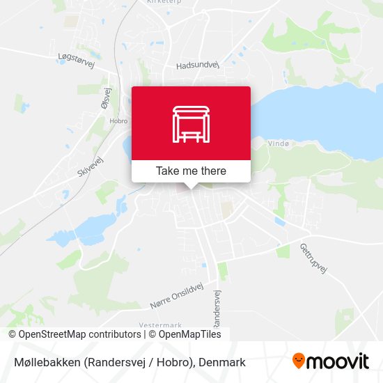 Møllebakken (Randersvej / Hobro) map