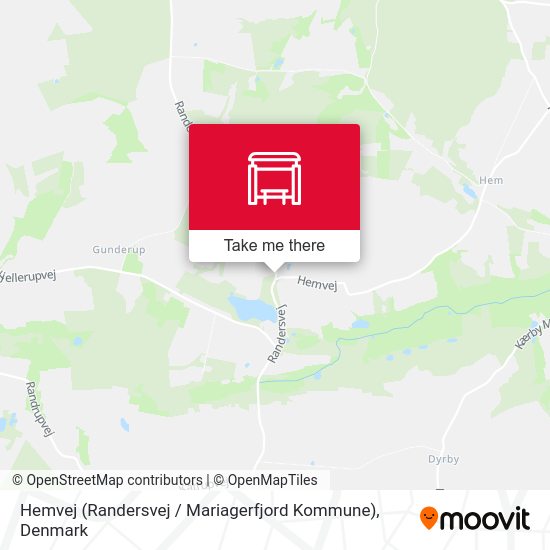 Hemvej (Randersvej / Mariagerfjord Kommune) map