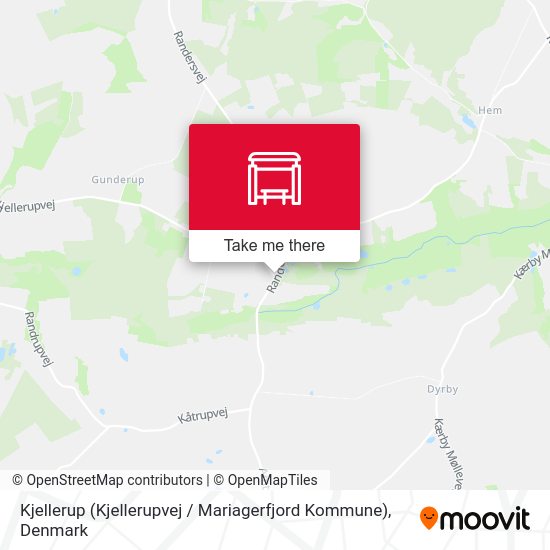 Kjellerup (Kjellerupvej / Mariagerfjord Kommune) map
