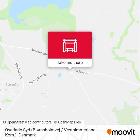 Overlade Syd (Bjørnsholmvej / Vesthimmerland Kom.) map