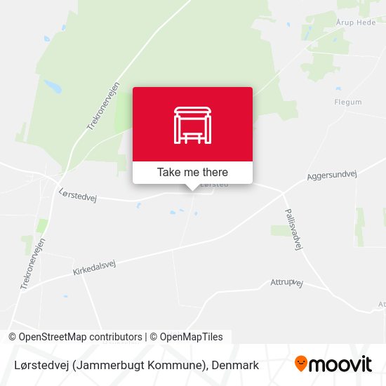 Lørstedvej (Jammerbugt Kommune) map