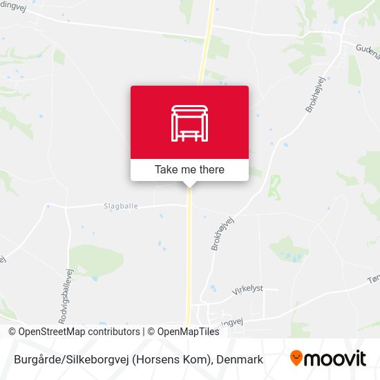 Burgårde / Silkeborgvej (Horsens Kom) map