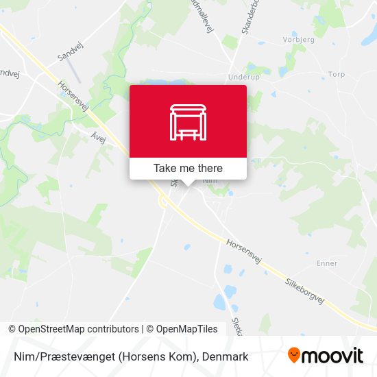 Nim/Præstevænget (Horsens Kom) map