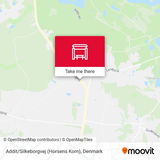 Addit / Silkeborgvej (Horsens Kom) map