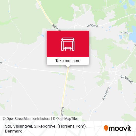 Sdr. Vissingvej / Silkeborgvej (Horsens Kom) map